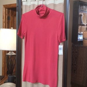 Philosophy Size M Short-Sleeve Turtleneck Shirt